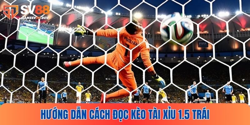Hướng dẫn cho người mới về cách đọc kèo Tài Xỉu 1.5 trái